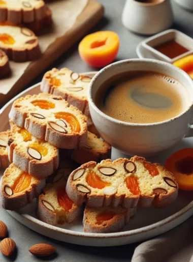 apricot almond biscotti