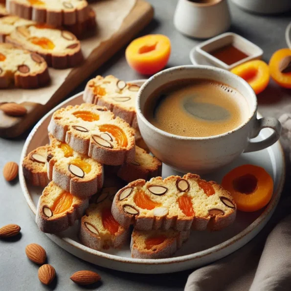 apricot almond biscotti