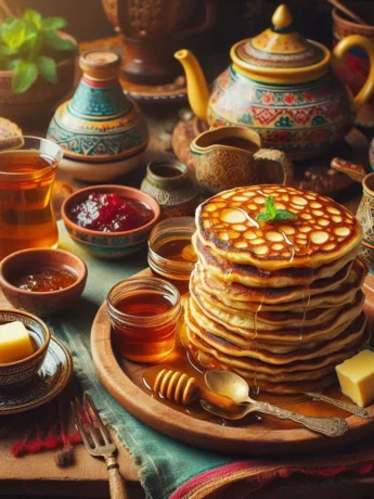 Moroccan Pancake (Msemen) Recipe