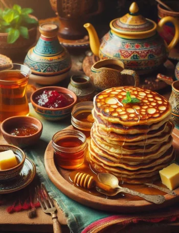 Moroccan Pancake (Msemen) Recipe