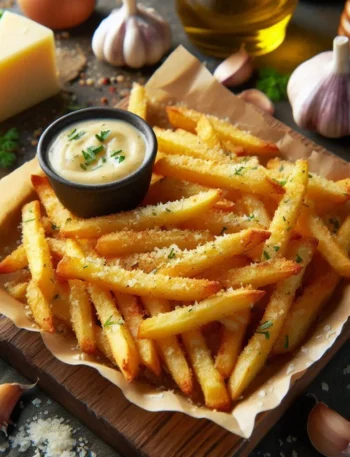 Garlic Parmesan Oven Fries