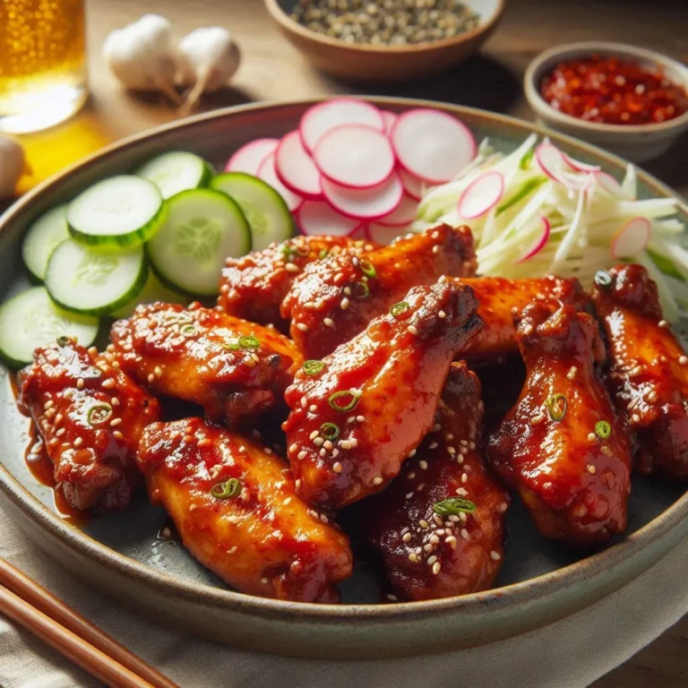 Gochujang Butter Grilled Wings