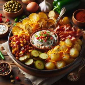 loaded baked potato dip