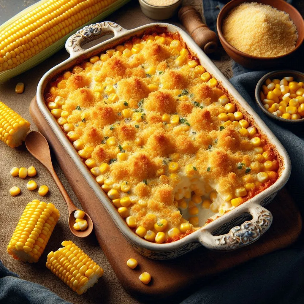 Scalloped Corn Casserole Recipe