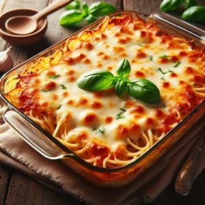 Spaghetti Casserole Recipe