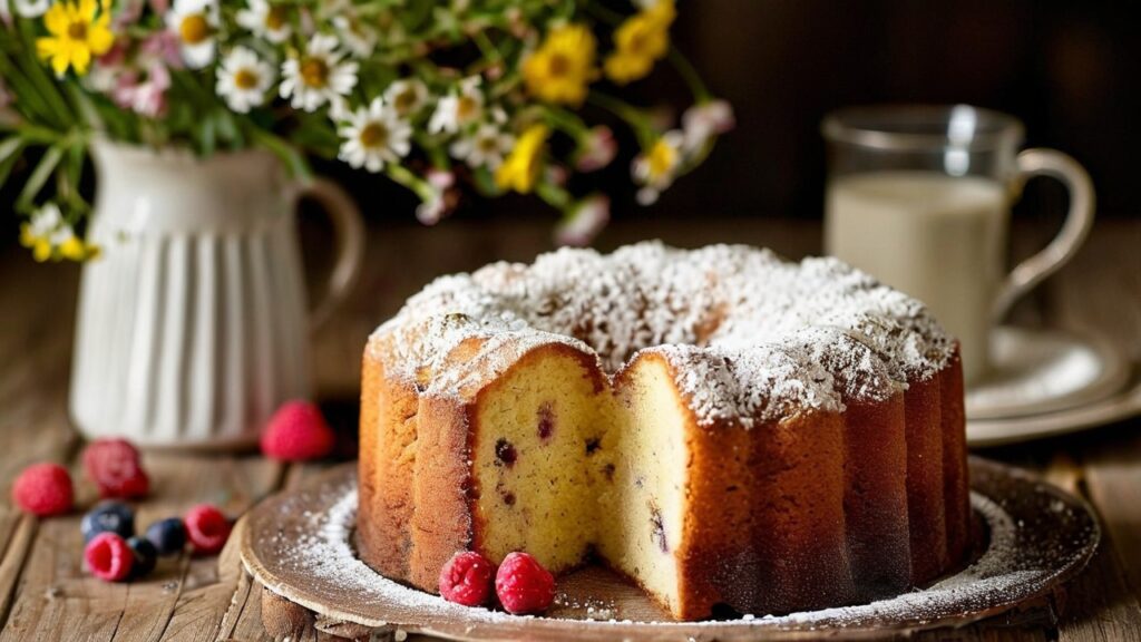 Buttermilk Pound Cake Recipe