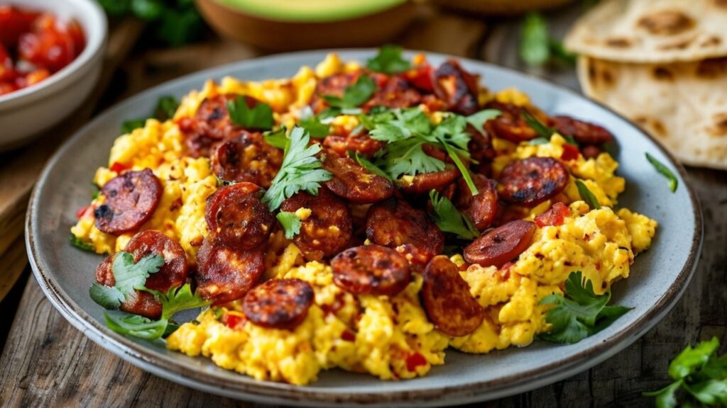 Chorizo and Eggs Recipe