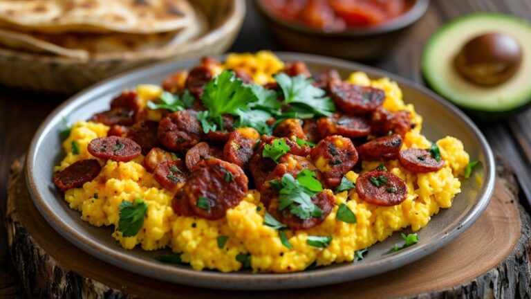 Chorizo and Eggs Recipe