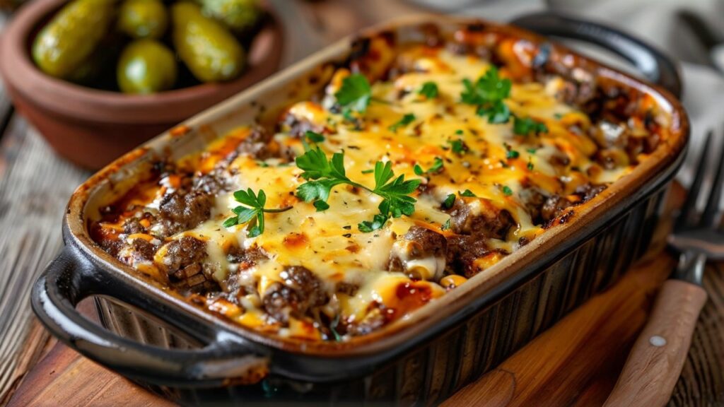 Cheeseburger Casserole Recipe