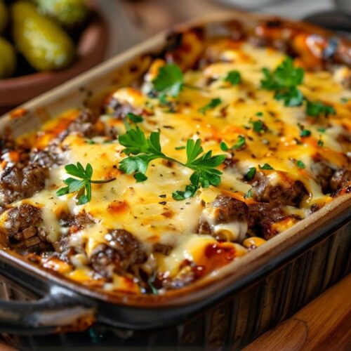 Cheeseburger Casserole Recipe