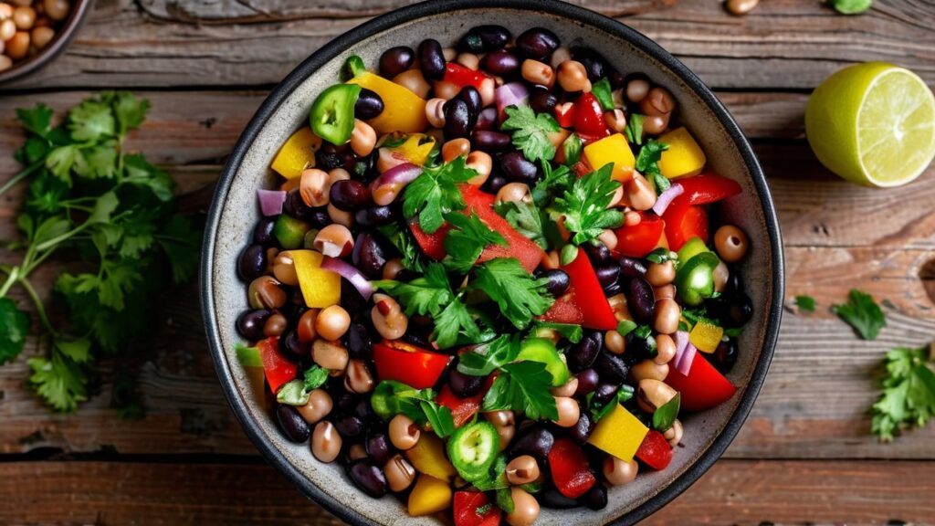 Dense Bean Salad Recipe