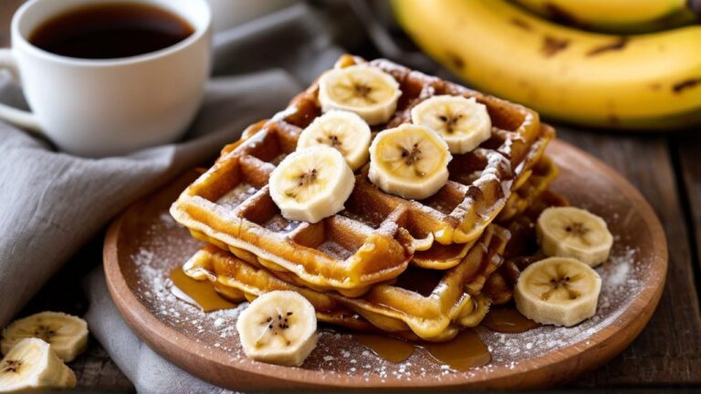 Banana Waffle Recipe