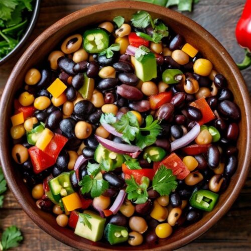 Dense Bean Salad Recipe