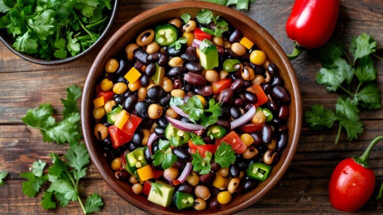 Dense Bean Salad Recipe