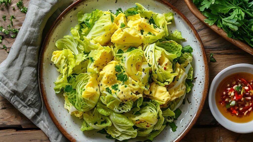 Cabbage Egg Recipe