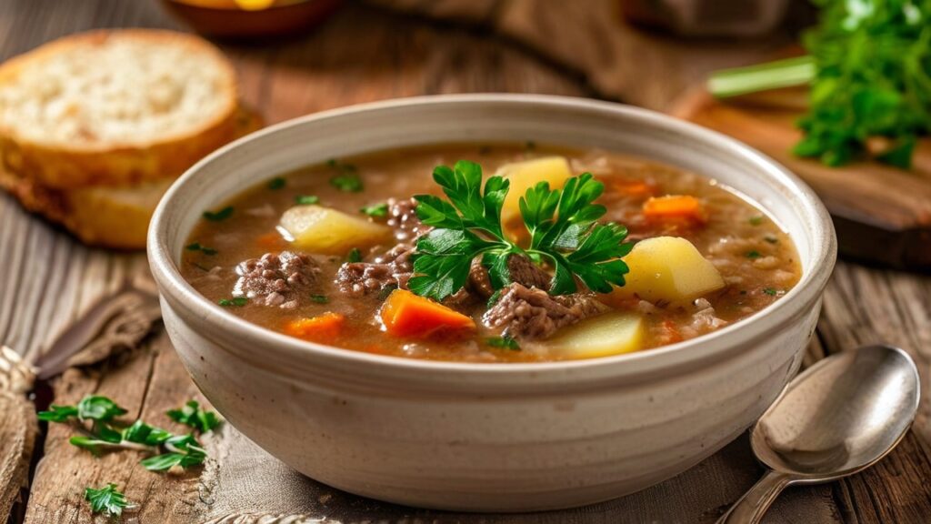 Hamburger Potato Soup