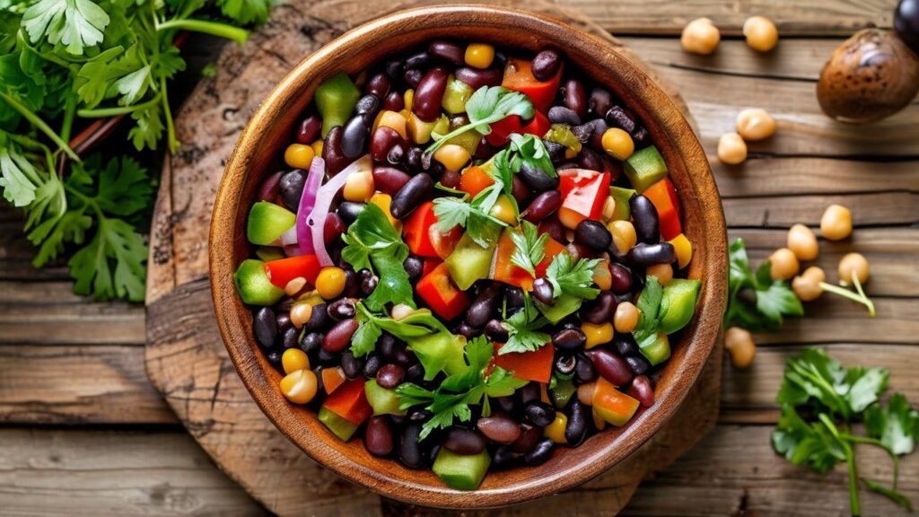 Dense Bean Salad Recipe