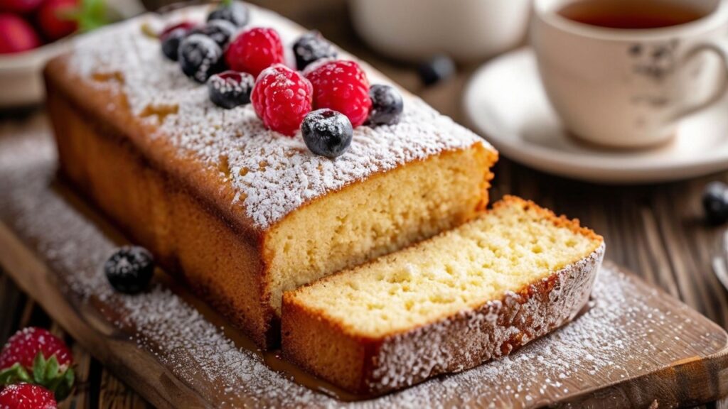 Vanilla Pound Cake Recipe