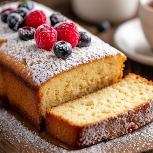 Vanilla Pound Cake Recipe