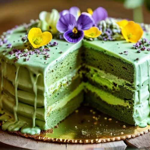 Matcha Cake Recipe Vegan