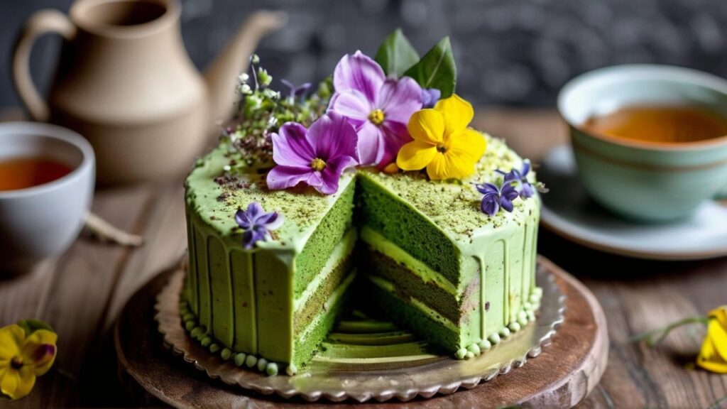 Matcha Cake Recipe Vegan