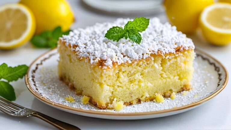 Lemon Dump Cake Recipe