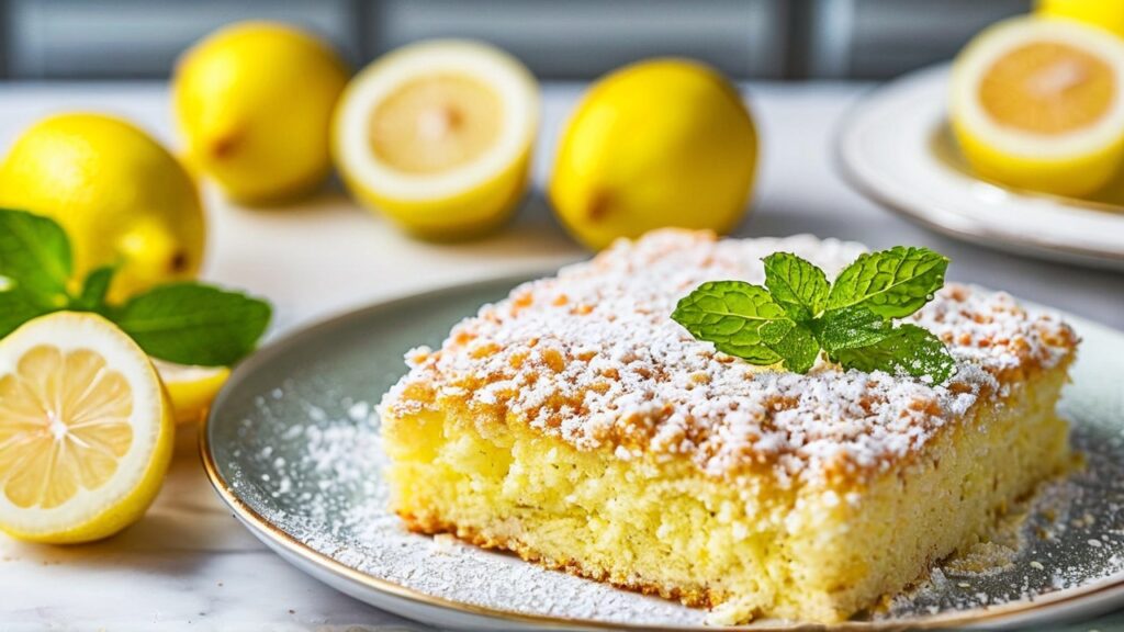 Lemon Dump Cake Recipe