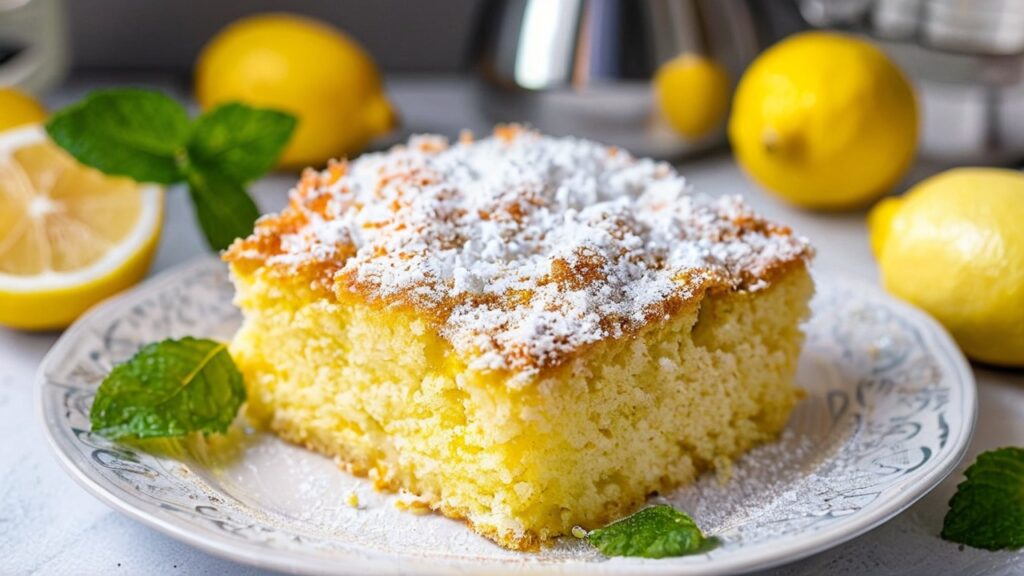 Lemon Dump Cake Recipe