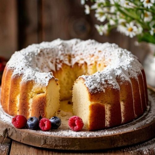 Buttermilk Pound Cake Recipe