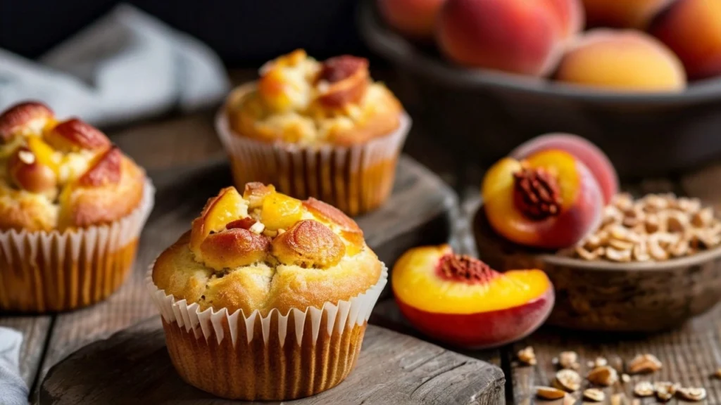 Peach Muffin Recipe