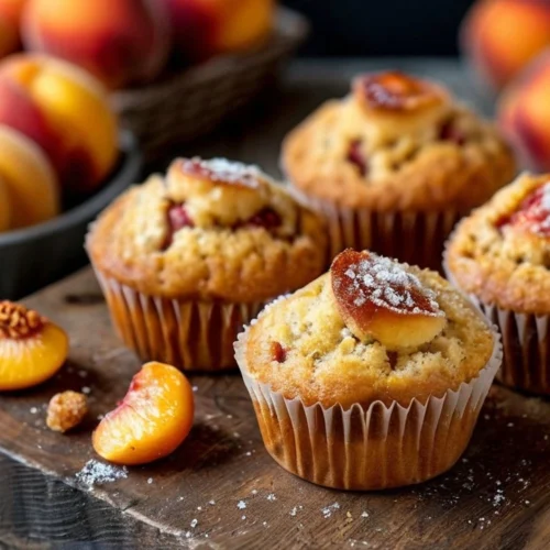 Peach Muffin Recipe